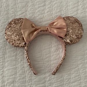 Disney pink sequin ear headband